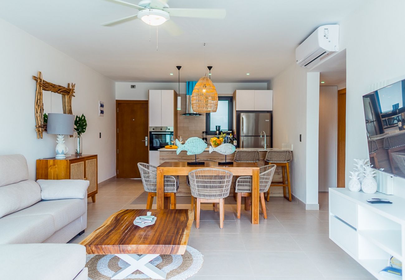 Apartamento en Bávaro - Gorgeous Private picuzzi on the terrace close to t