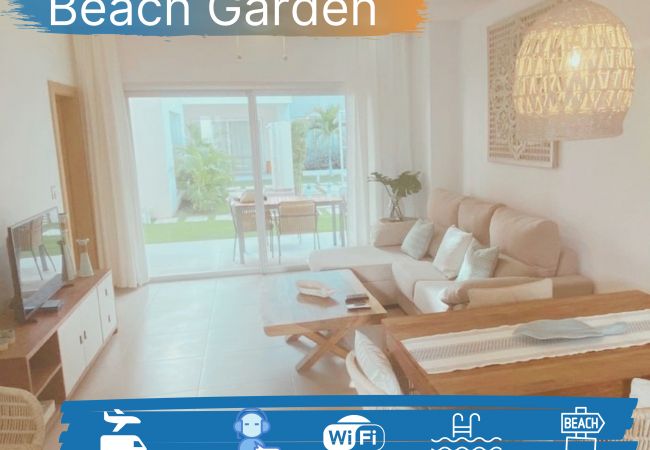 Apartamento en Bávaro - Beach Garden ground floor condo. D1. Playa Bavaro