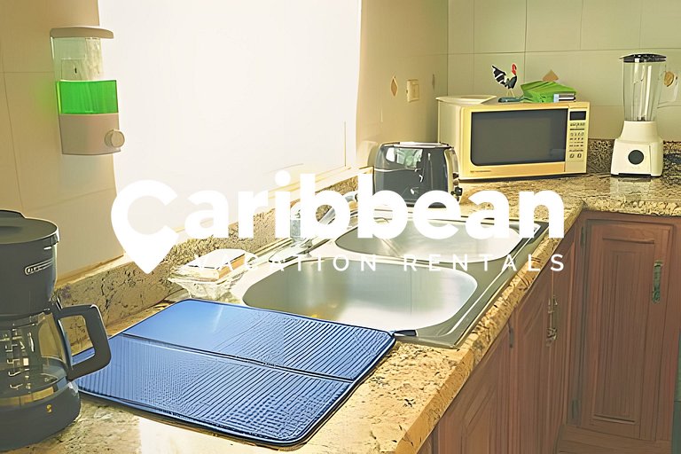 Quiet and well-kept apartment garden views. Playa Bavaro