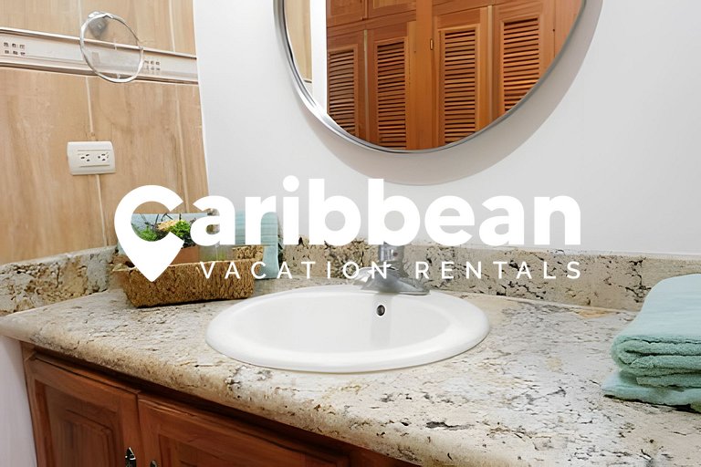 Quiet and well-kept apartment garden views. Playa Bavaro