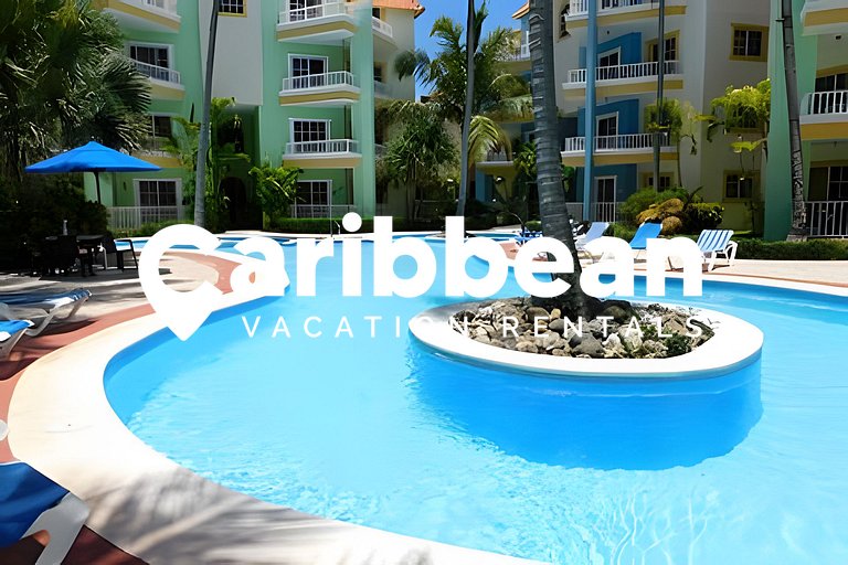 Quiet and well-kept apartment garden views. Playa Bavaro