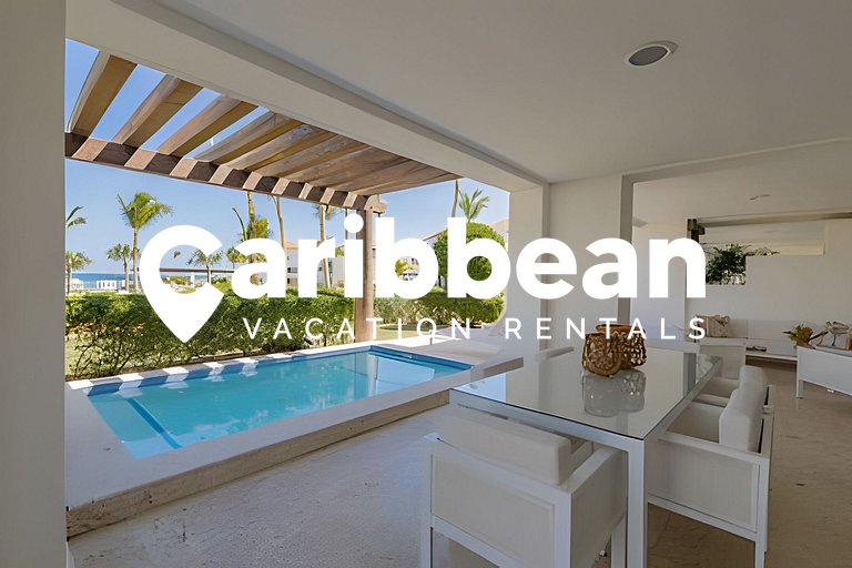Punta Palmera Beach Front 3b apartment Cap Cana