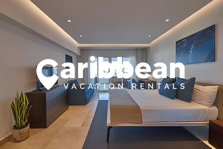 Punta Palmera ocean views 1bed apartment Cap Cana