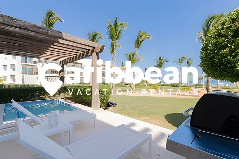 Punta Palmera Beach Front 3b apartment Cap Cana