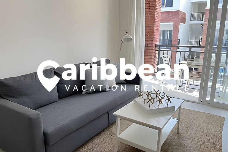 Beauty Coral Village 2 bed apartment pool views. Playa Bavar