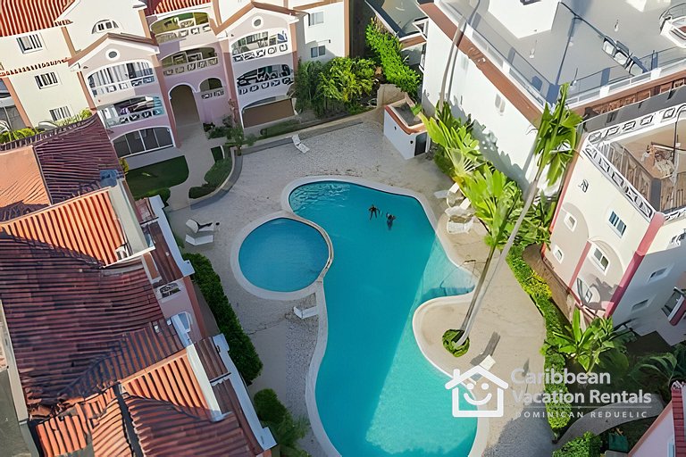 El Dorado | 1Hab, Terraza con BBQ y Playa