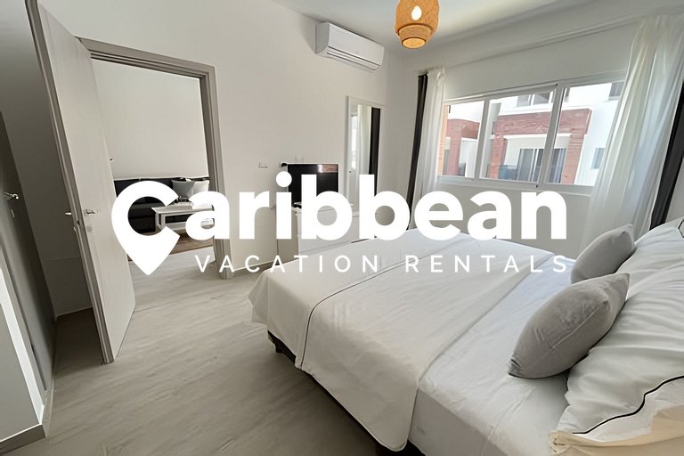 Beauty Coral Village 2 bed apartment pool views. Playa Bavar