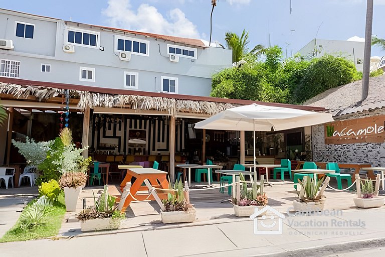 El Dorado | 1Hab, Terraza con BBQ y Playa