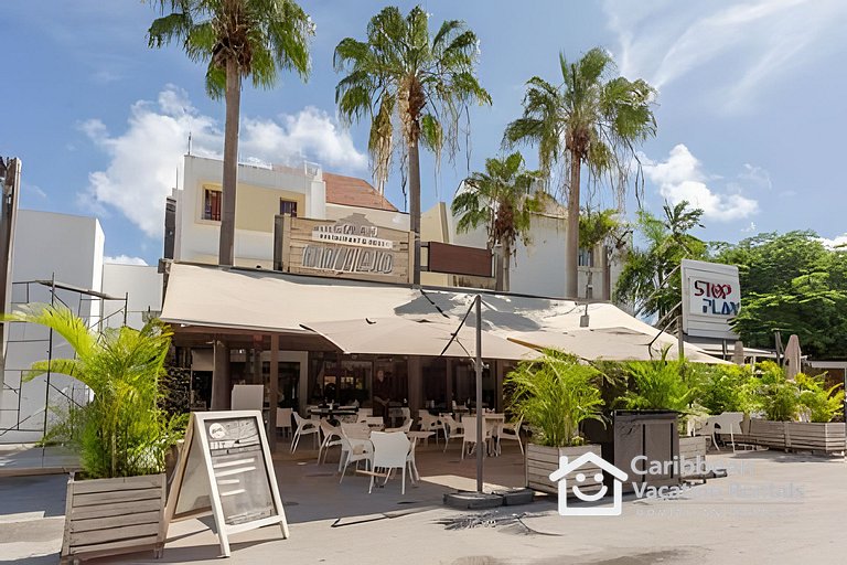 El Dorado | 1Hab, Terraza con BBQ y Playa