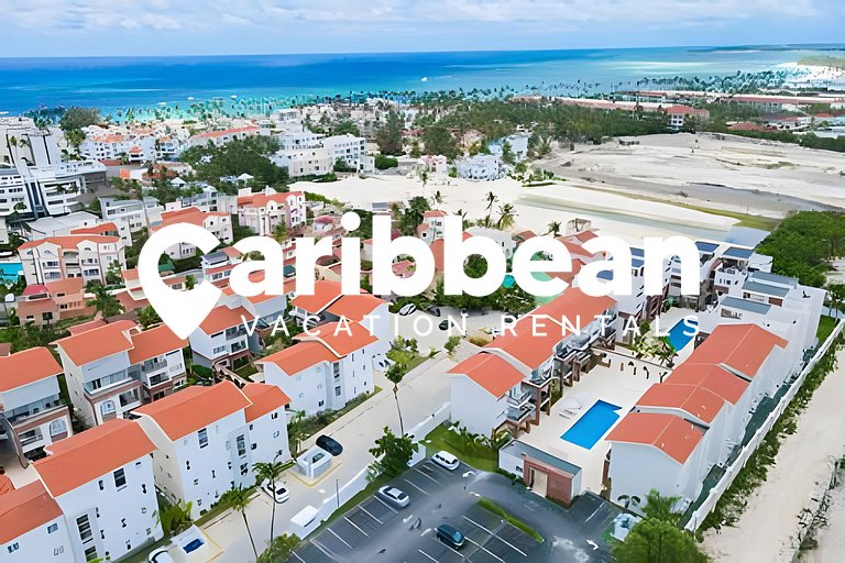 Beauty Coral Village 2 bed apartment pool views. Playa Bavar