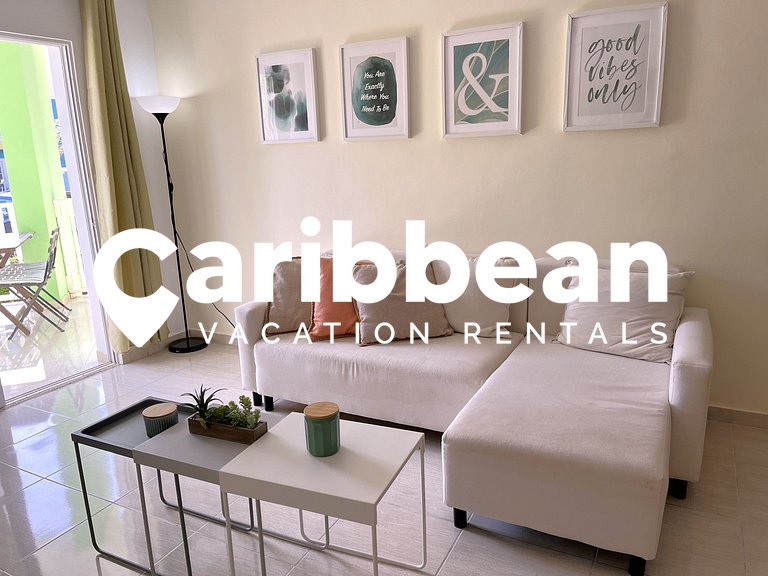 Quiet and well-kept apartment garden views. Playa Bavaro
