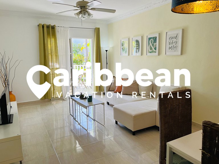 Quiet and well-kept apartment garden views. Playa Bavaro