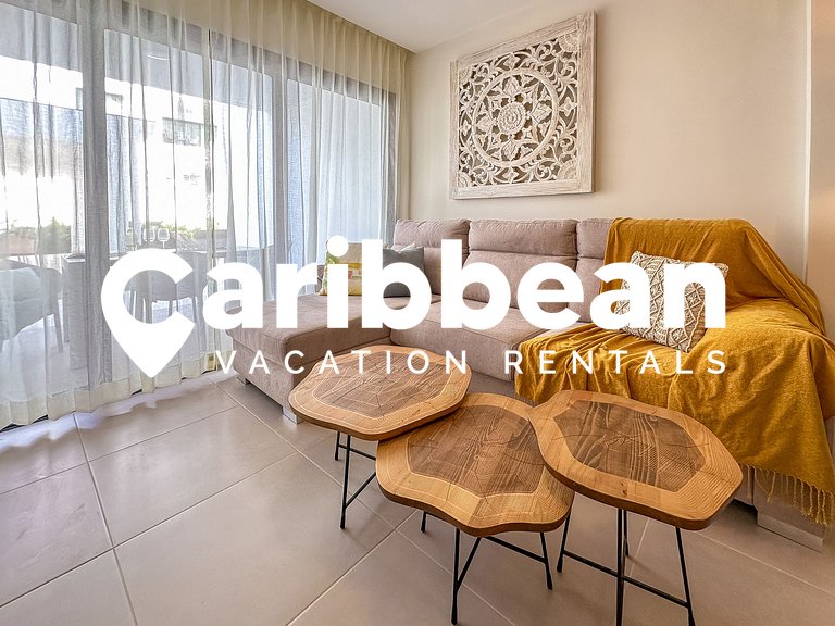 Beauty pool views apartment steps to Playa Bavaro