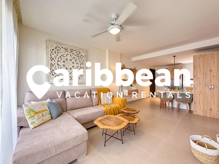Beauty pool views apartment steps to Playa Bavaro