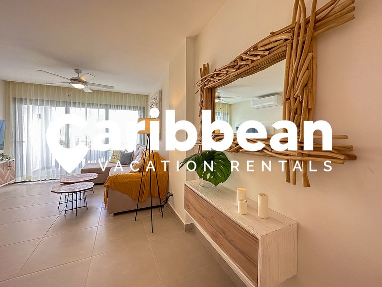 Beauty pool views apartment steps to Playa Bavaro