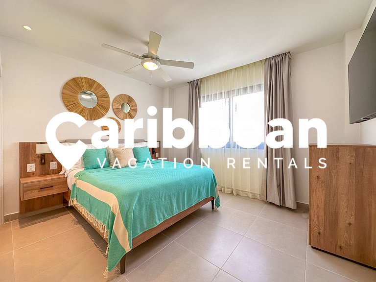 Beauty pool views apartment steps to Playa Bavaro