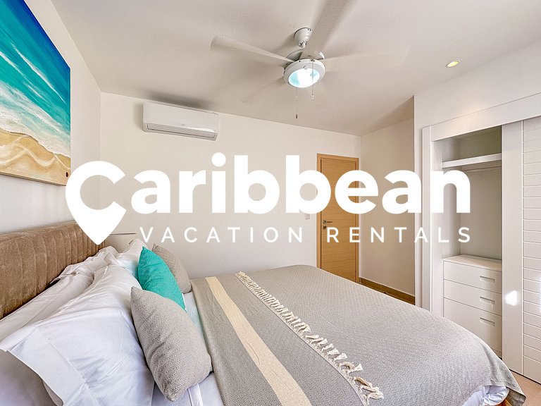 Beauty pool views apartment steps to Playa Bavaro