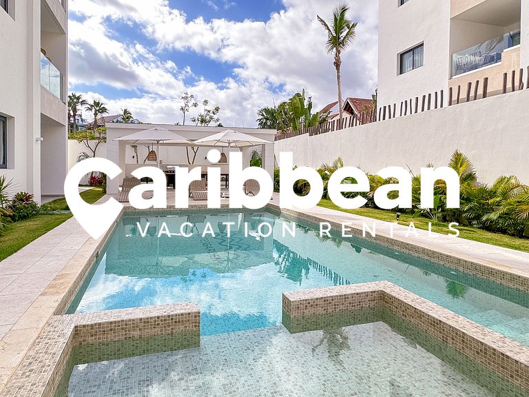 Beauty pool views apartment steps to Playa Bavaro