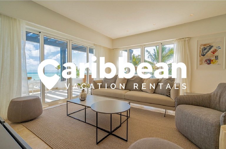 Punta Palmera Beach Front and pool views Cap Cana