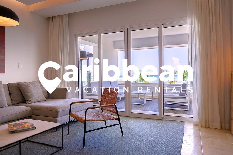 Punta Palmera ocean views 1bed apartment Cap Cana