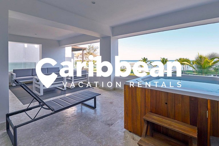 Punta Palmera ocean views 1bed apartment Cap Cana