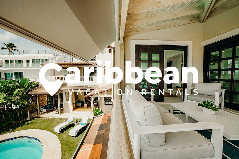 Beach Front Villa on the Playa Bavaro