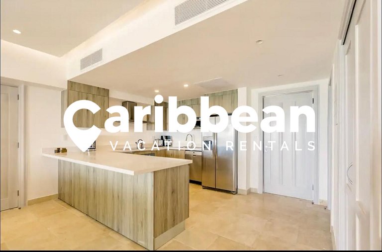 Amazing ocean views apartment with private beach in Cap Cana