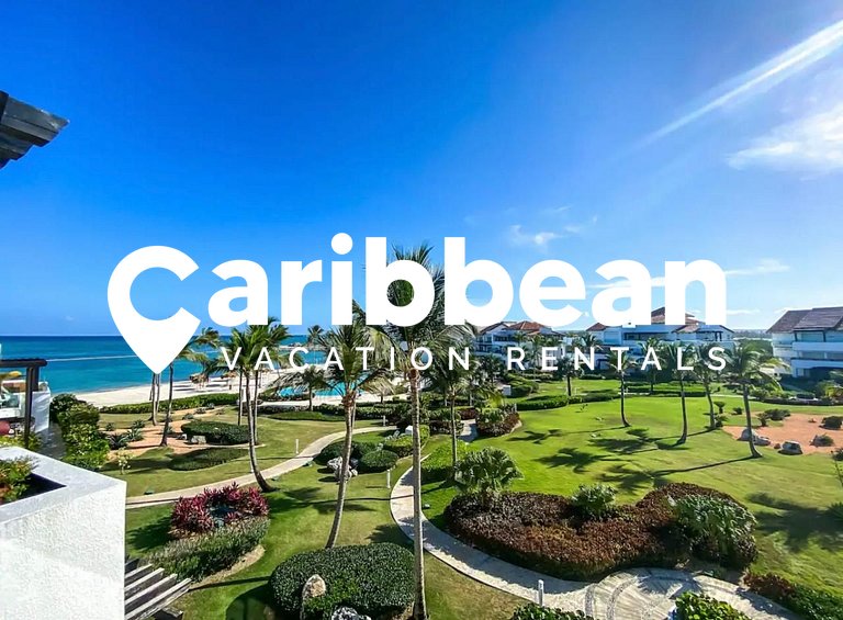 Amazing ocean views apartment with private beach in Cap Cana