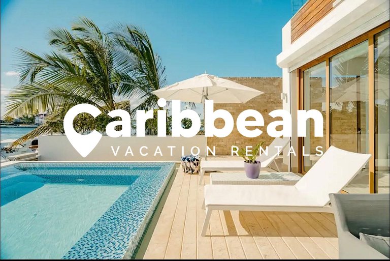 Beautiful private villa in Cap Cana Marina with views of the