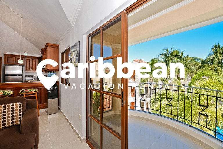Rosa Hermosa Penthouse | Vista Piscina • Bávaro