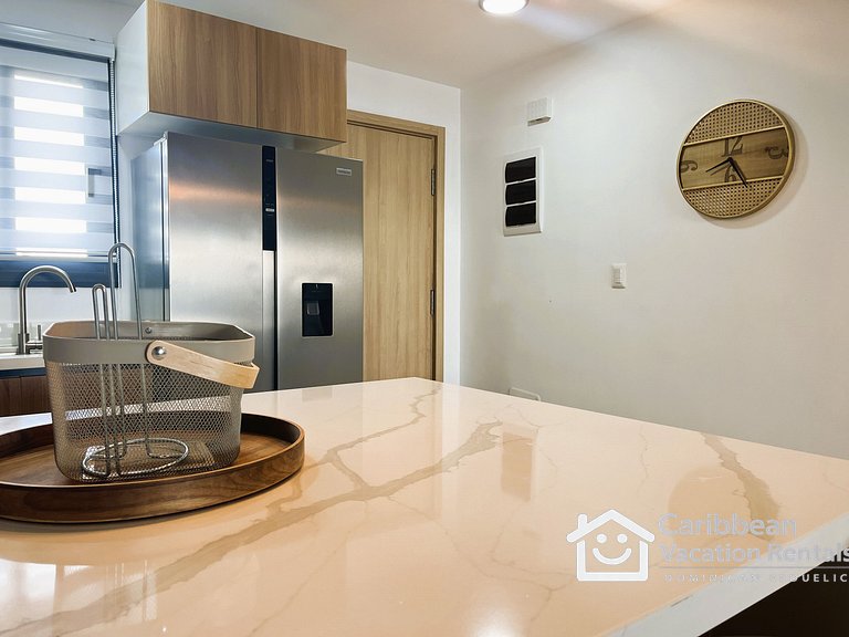 Modern Penthouse with Pool by Bavaro Beach
