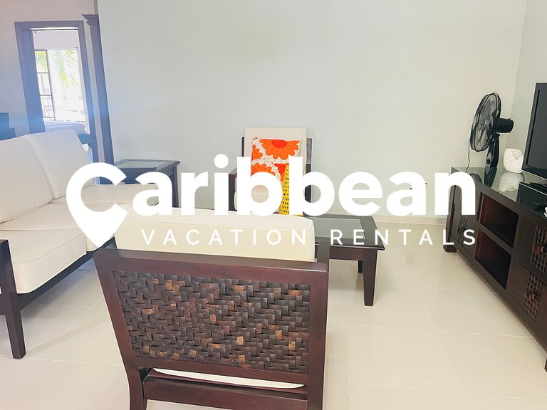Cozy 2 bed apartment garden views close to Playa Bavaro