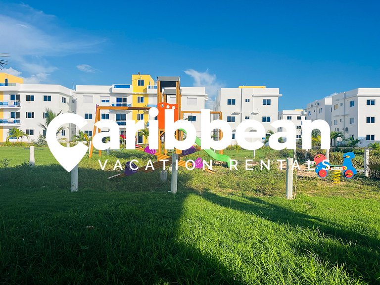 Beauty 2 bed apartment Selene VI with pool and play ground