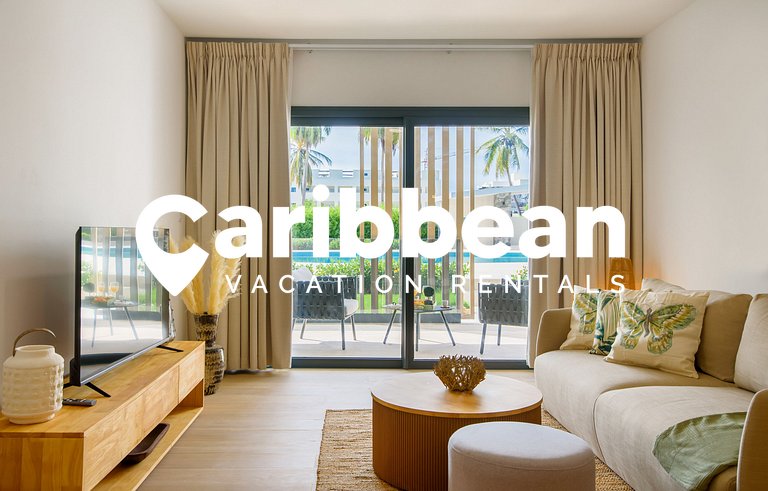 Beautiful apartment with direct access to the pool