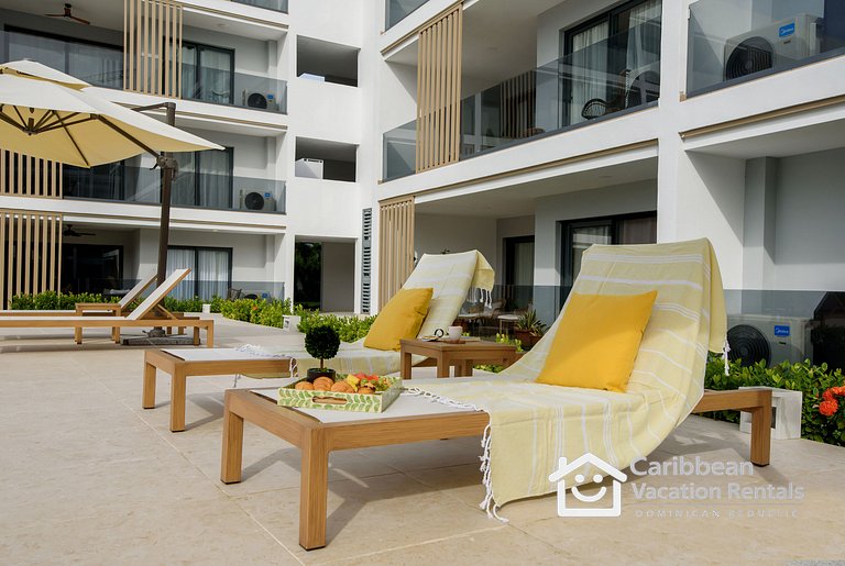 Modern Penthouse with Pool by Bavaro Beach