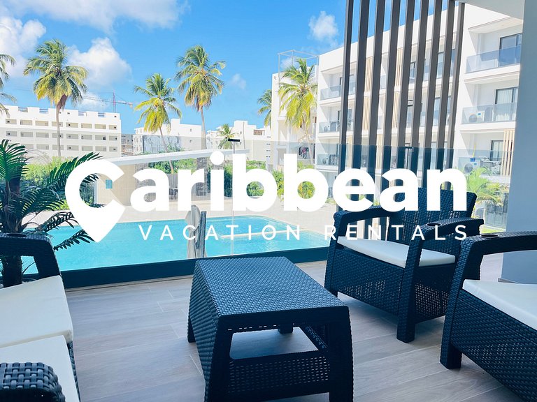 Dream pool views apartment close to the beach