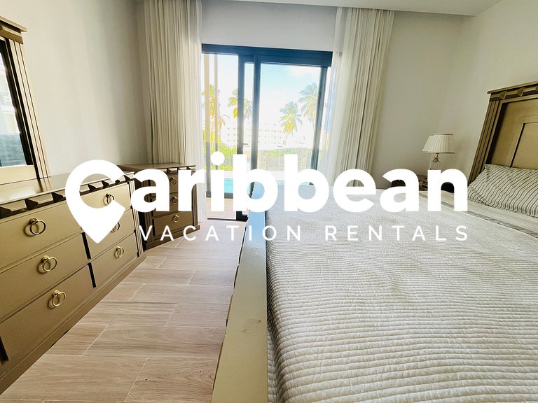 Dream pool views apartment close to the beach