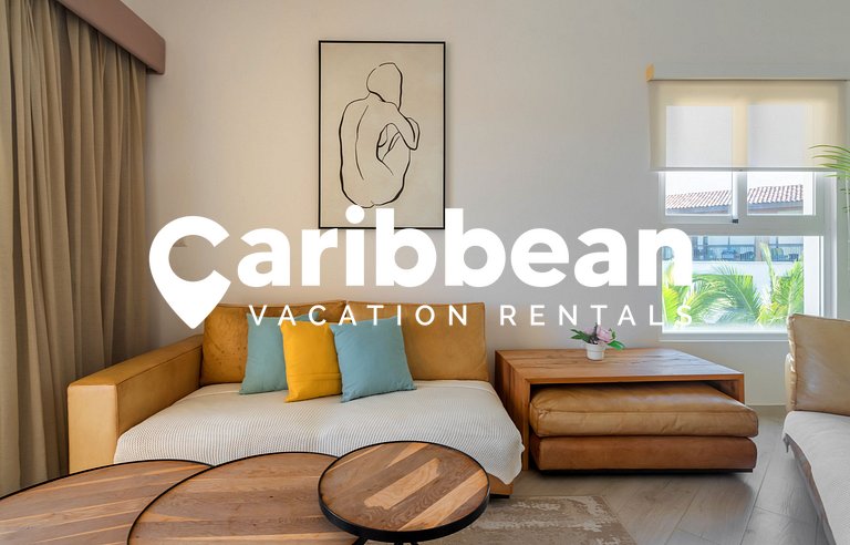 Beach front apartment with private beach