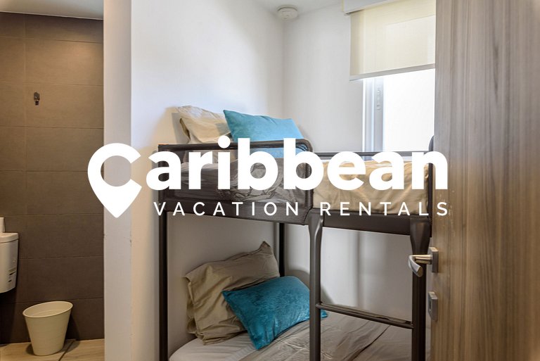 Beach front apartment with private beach