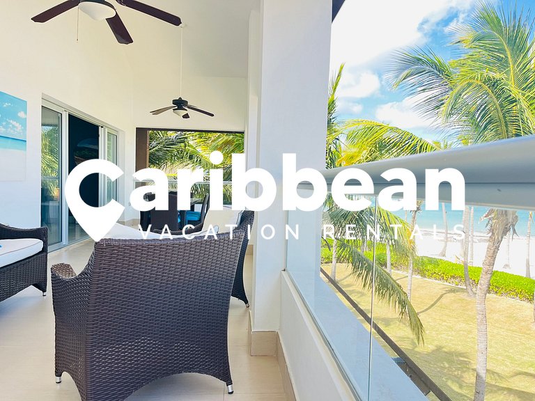 Beach Front condo with ocean views with private beach