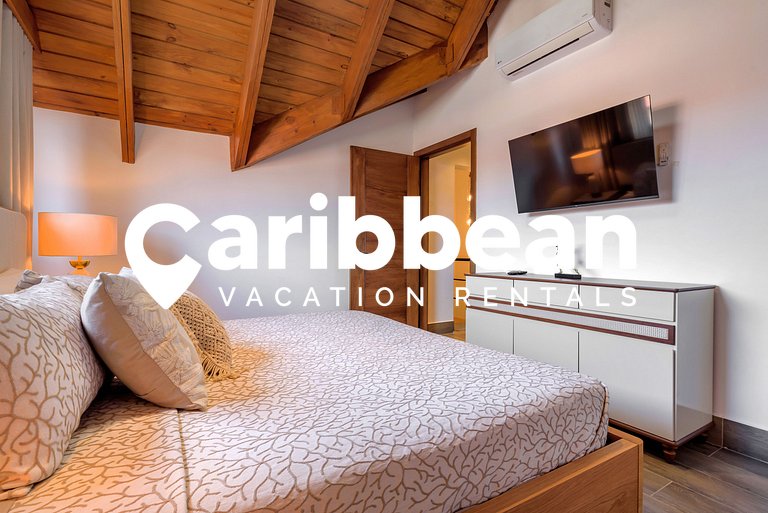 Boho Chic Penthouse with Ocean View | Cap Cana