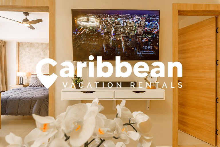 Blue Palms | 1BR Cerca de Playa Juanillo