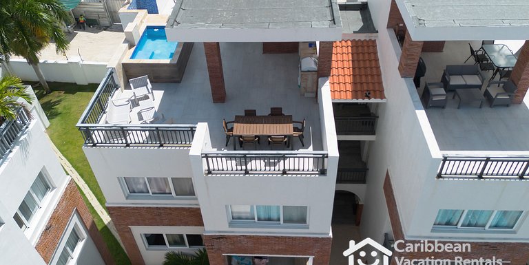 Coral Village | Premium Penthouse with Plunge Pool