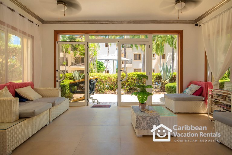 Rosa Hermosa | 2BR con Vista a la Piscina