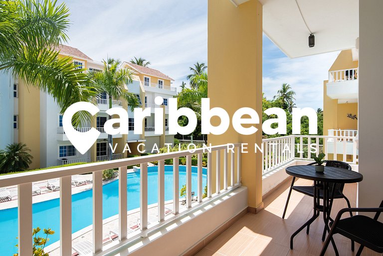 Estrella de Mar | 2BR con Vista Piscina