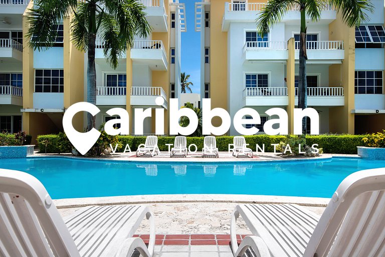 Estrella de Mar | 2BR con Vista Piscina