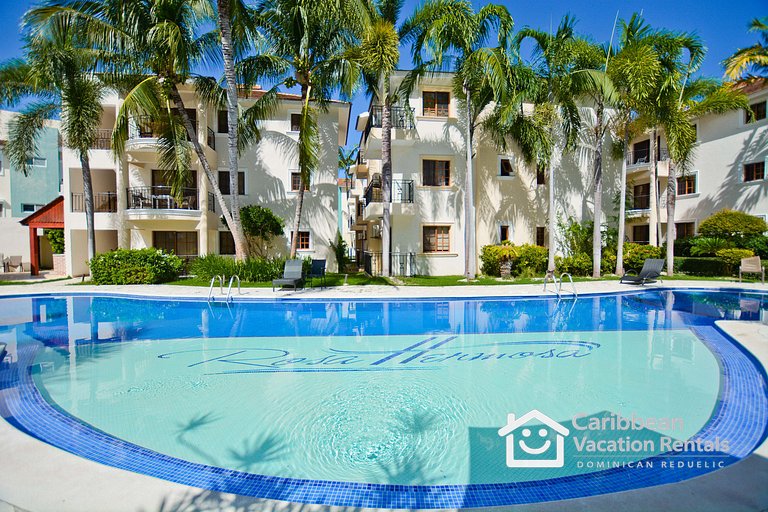 Rosa Hermosa | 2BR con Vista a la Piscina