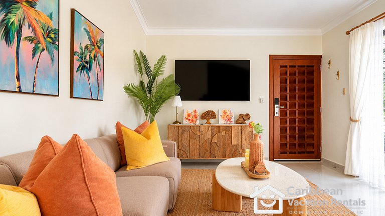 Rosa Hermosa | 2BR con Vista a la Piscina