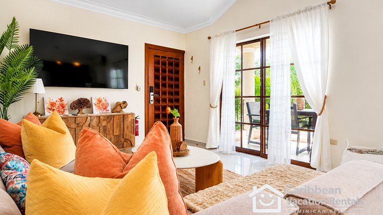 Rosa Hermosa | 2BR con Vista a la Piscina