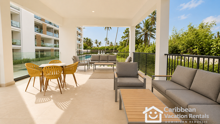 Born | 2BR ground floor with direct pool access